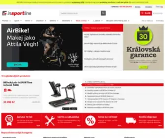 Insportline.cz(Největší výrobce a prodejce fitness v ČR) Screenshot