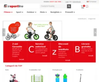 Insportline.ro(Magazin Online De Echipament Si Articole Sportive) Screenshot
