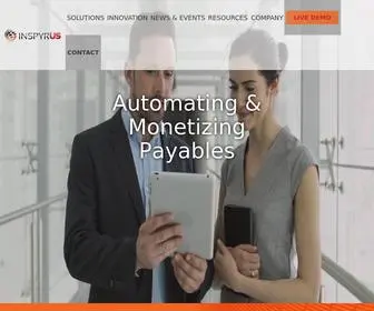Inspyrus.com(Next Generation Invoice Automation) Screenshot