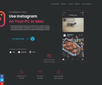 Inssist.com(Web Assistant for Instagram) Screenshot