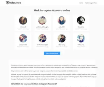 Insta-Hack.net(Instagram) Screenshot