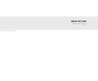 Insta-Pic.com(Instagram pictures online explorer) Screenshot