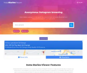 Insta-Stories-Viewer.com(The Instagram Story Viewer) Screenshot