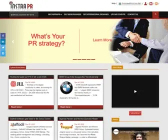 Instaapr.com(Instant online content publishing platform) Screenshot