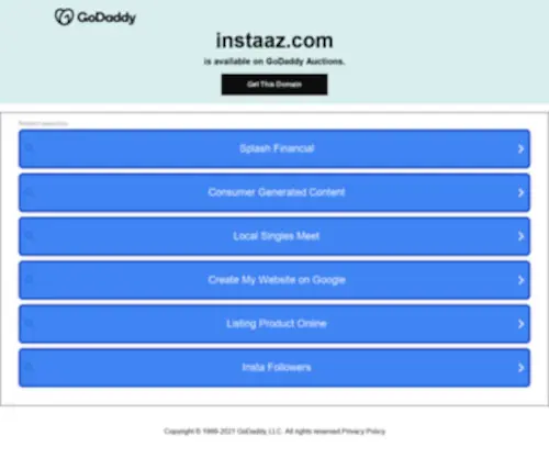 Instaaz.com(Instaaz) Screenshot
