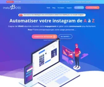 Instaboss.app(Automatiser votre instagram de A à Z) Screenshot