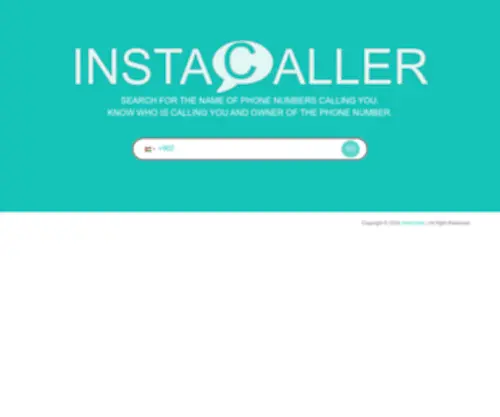 Instacaller.com(Instacaller) Screenshot