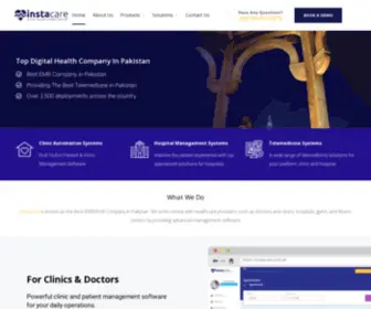 Instacare.com.pk(Best EHR) Screenshot