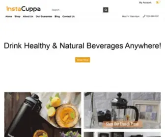 InstacuppaStore.com(InstaCuppa Online Store) Screenshot