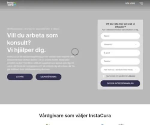 Instacura.se Screenshot