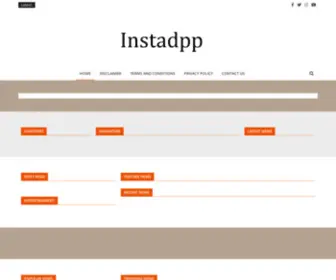 Instadpp.com(Instadp) Screenshot