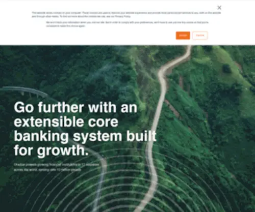 Instafin.info(The cloud banking system that puts growth at its core) Screenshot
