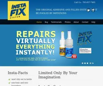 Instafix.com(Insta-fix Adhesive and Filler) Screenshot