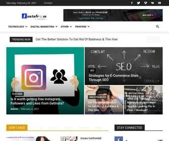 Instafrom.com(Instafrom) Screenshot
