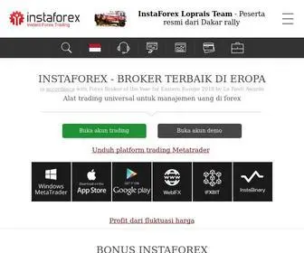 InstafXglobe.com(Forex Broker InstaForex) Screenshot