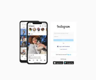 Instagra.com(Create an account or log in to Instagram) Screenshot