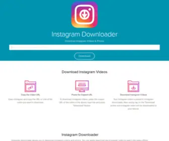 Instagram-Downloader.co(Instagram downloader) Screenshot