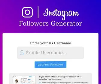 Instagram-Followers.best(IG Followers Generator) Screenshot