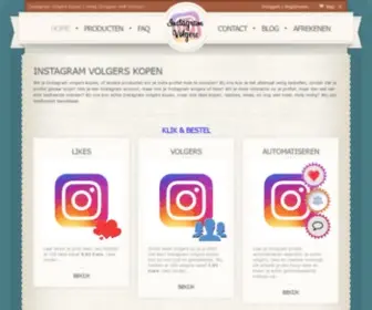 Instagram-Volgers.nl(Beste kwaliteit op internet) Screenshot