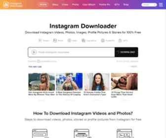 Instagramdownloadr.com(Download Instagram Videos) Screenshot