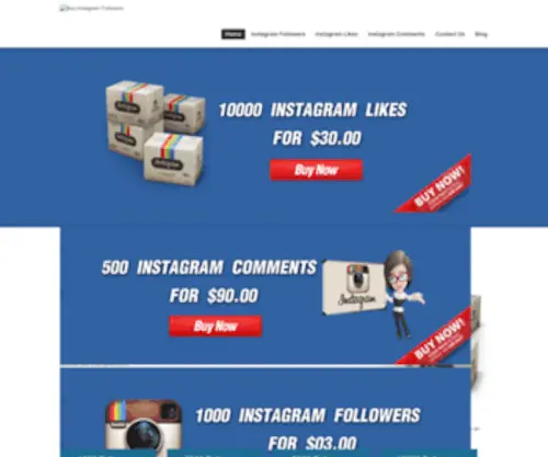 Instagramsfollowers.com(instagramsfollowers) Screenshot