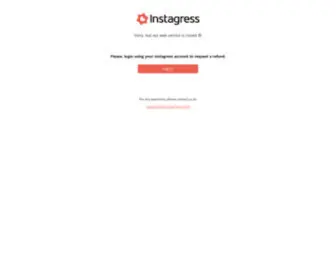 Instagress.com(Instagram get more followers) Screenshot