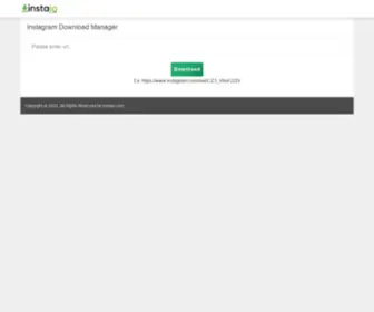 Instajo.com(Instagram vide downloader) Screenshot