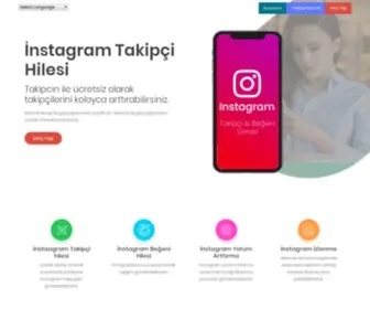 Instakipcim.net(Instagram takipçi hilesi) Screenshot