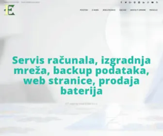Instalersek.hr(O nama) Screenshot