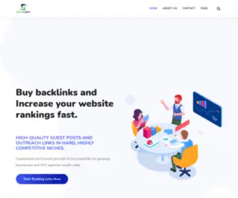 Instalinko.com(Buy backlinks) Screenshot