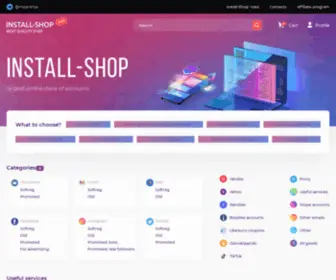 Install-Shop.ru Screenshot