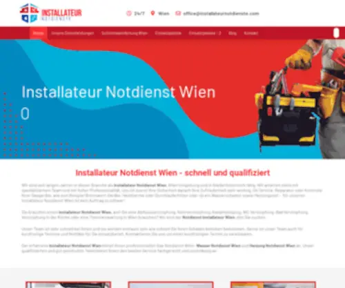 Installateurnotdienste.com(Installateur notdienst wien) Screenshot