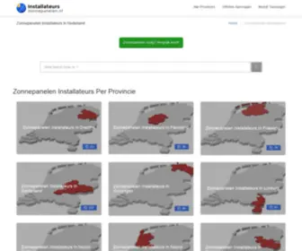 Installateurs-Zonnepanelen.nl(Zonnepaneel installateurs in Nederland) Screenshot