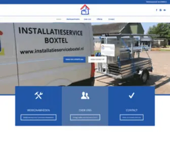 Installatieserviceboxtel.nl(Installatieservice Boxtel) Screenshot