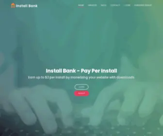 Installbank.com(Pay Per Install Network) Screenshot