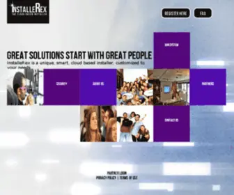 Installerex.com(Cloud based installer) Screenshot