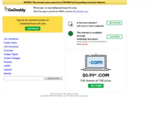 Installmentloans24.com(Installment Loans Online) Screenshot