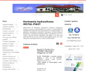 Instalpiast.pl(Artykuły instalacyjno) Screenshot