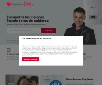 InstalXpert.com(Encuentra los mejores instaladores autorizados de calderas Saunier Duval) Screenshot