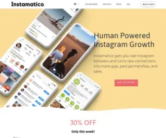 Instamatico.io(We are a 100% human) Screenshot