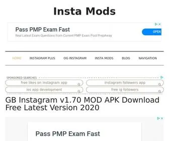 Instamods.net(GB Instagram v1.60 MOD APK Download Free) Screenshot