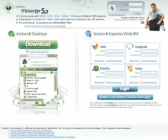 Instan-T.com(Instan-t Messenger 5.0) Screenshot