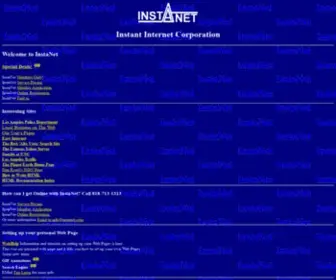 Instanet.com(Instant Internet) Screenshot