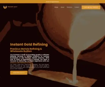 Instangoldrefinery.com(Instant Gold Refining) Screenshot