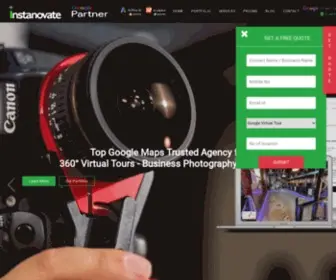 Instanovate.com(Google Virtual Tour) Screenshot