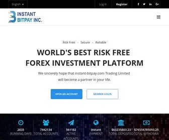 Instant-Bitpay.com(BEST STABLE PAYING BITCOIN INVESTMENT PLATFORM) Screenshot