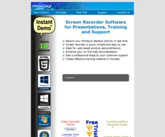 Instant-Demo.com(Instant Demo Screen Recorder and Interactive Presentation Software) Screenshot