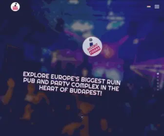 Instant-Fogas.com(Party complex in the heart of Budapest) Screenshot