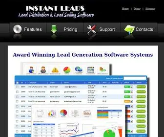 Instant-Leads.com(Lead Generation Software) Screenshot