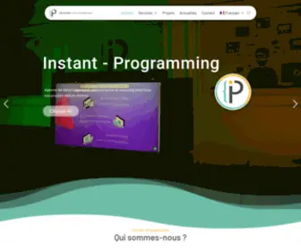 Instant-Programming.com(Agence de développement digital) Screenshot